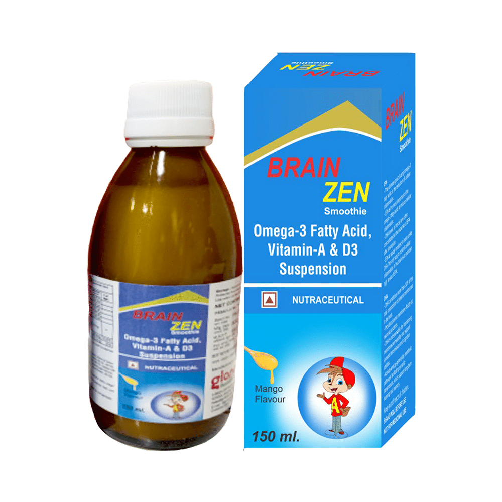 Glance Healthcare Brain Zen Syrup Mango