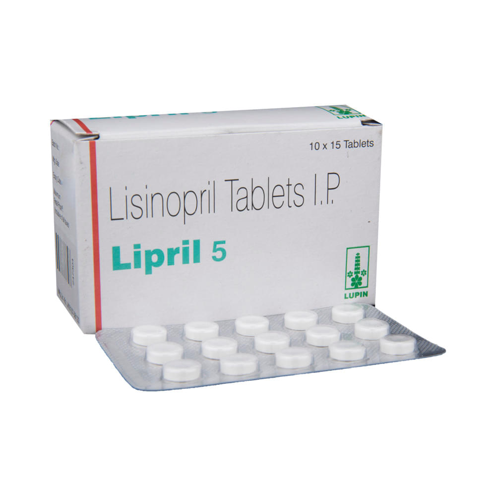 Lipril 5 Tablet - Image 1