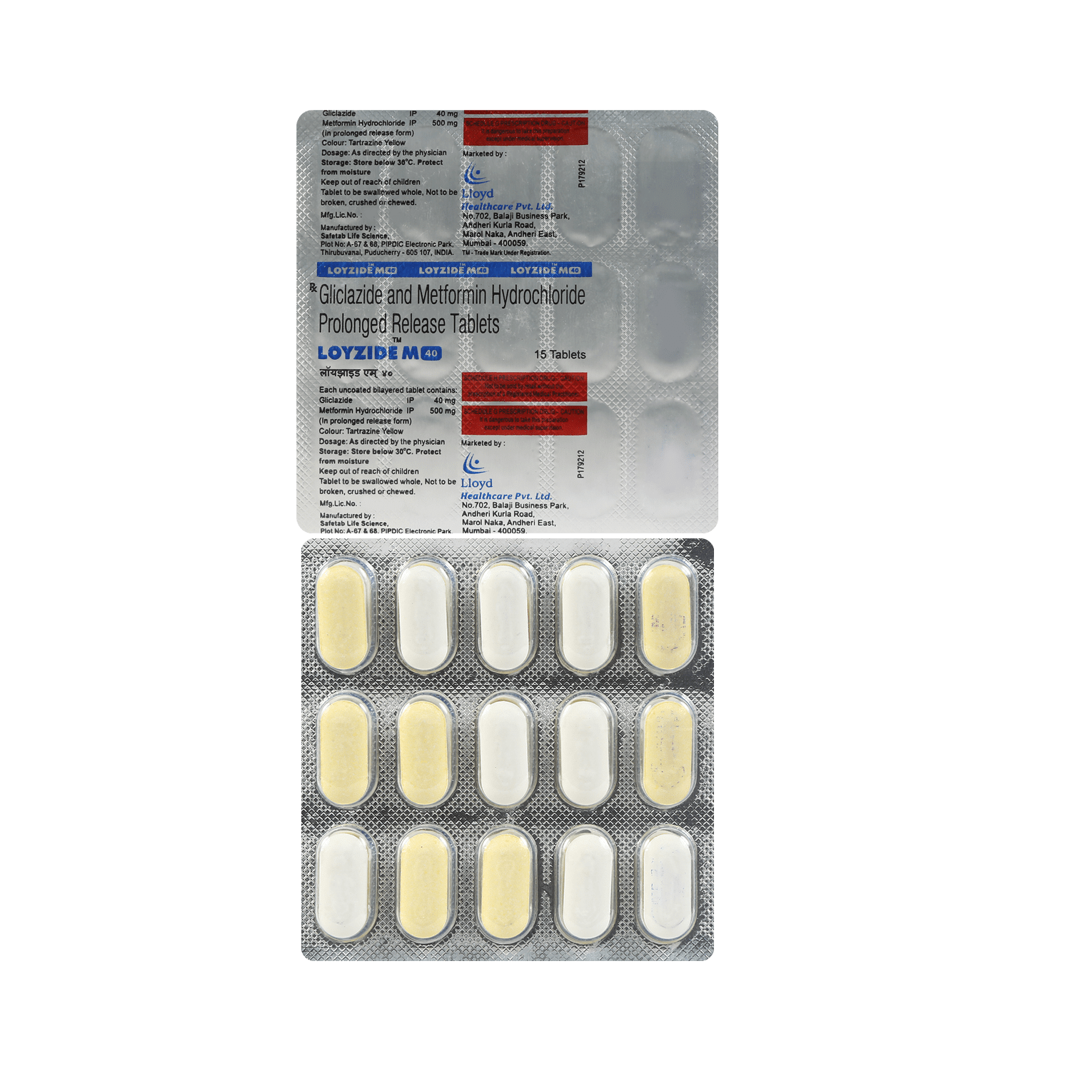 Loyzide M 40mg/500mg Tablet - Image 1