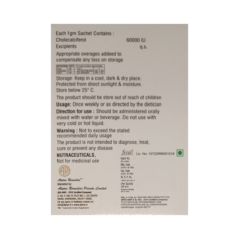 Alycal D3 Sachet (1gm Each) - Image 2