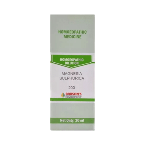 Bakson's Homeopathy Magnesia Sulphurica Dilution 200