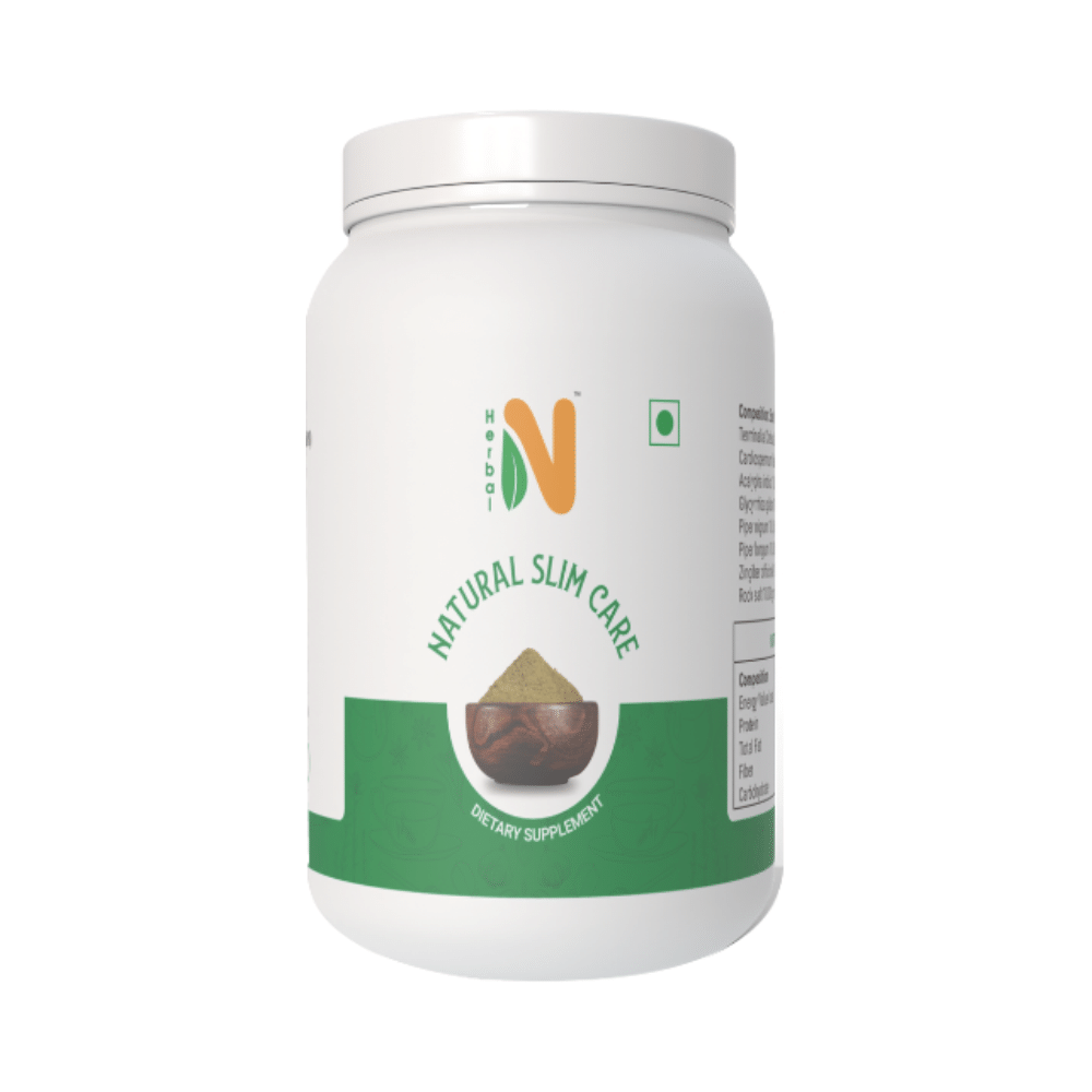 Herbal N Combo Pack of Natural Slim Care Powder 100gm & Ortho Pain Relief Oil 50ml - Image 2
