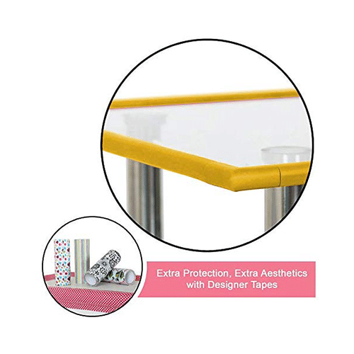 Safe-O-Kid Unique High Density L-Shaped 2mtr Long Mini 4 Edge Guard with 16 Corner Cushions Yellow - Image 5