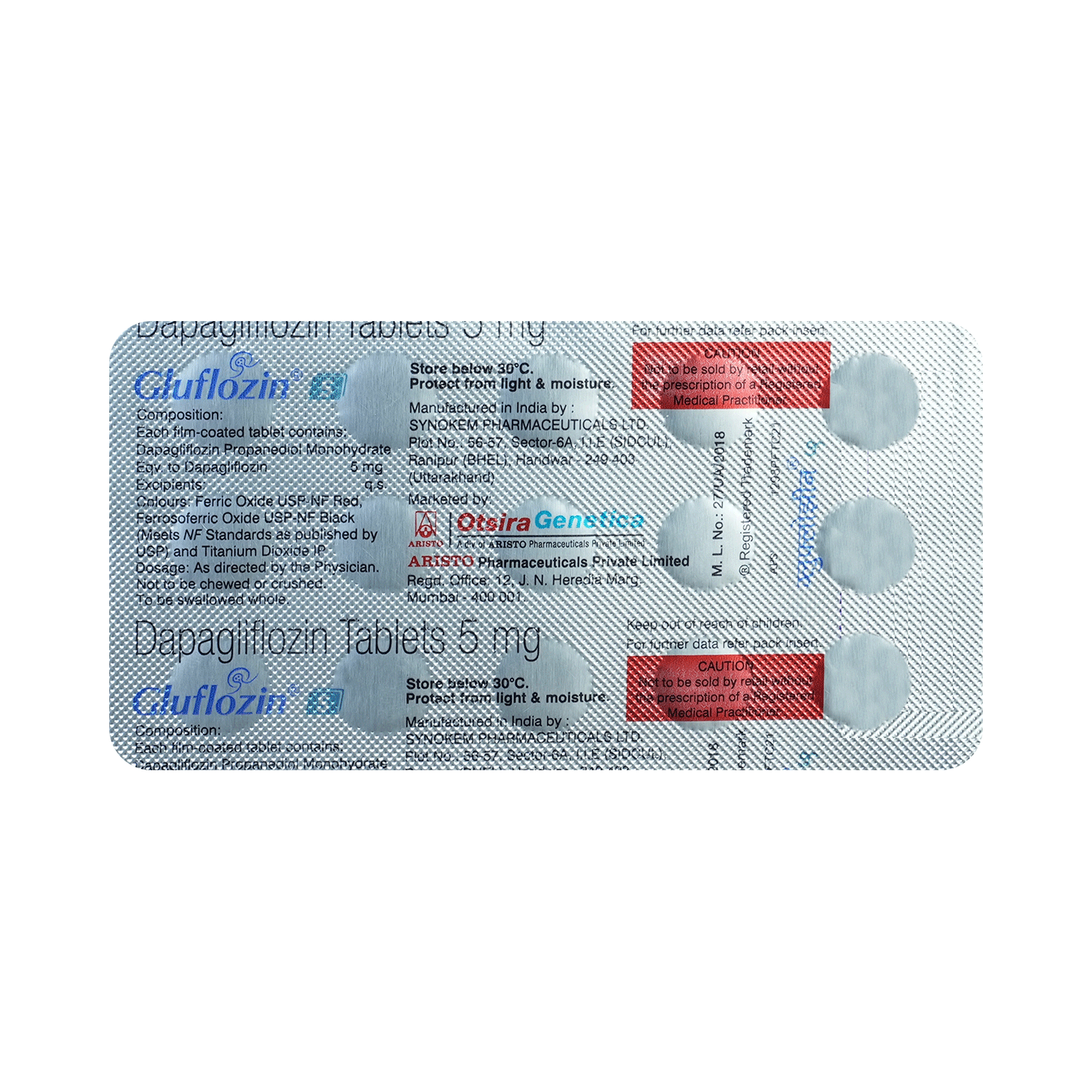 Gluflozin 5 Tablet - Image 5