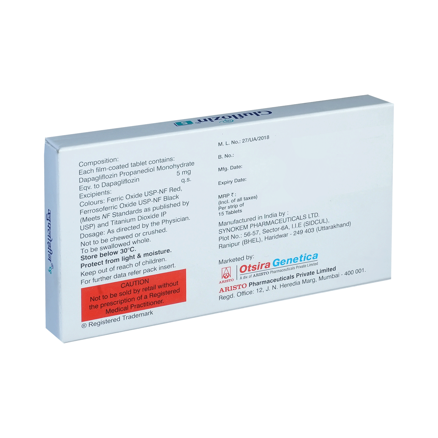 Gluflozin 5 Tablet - Image 3