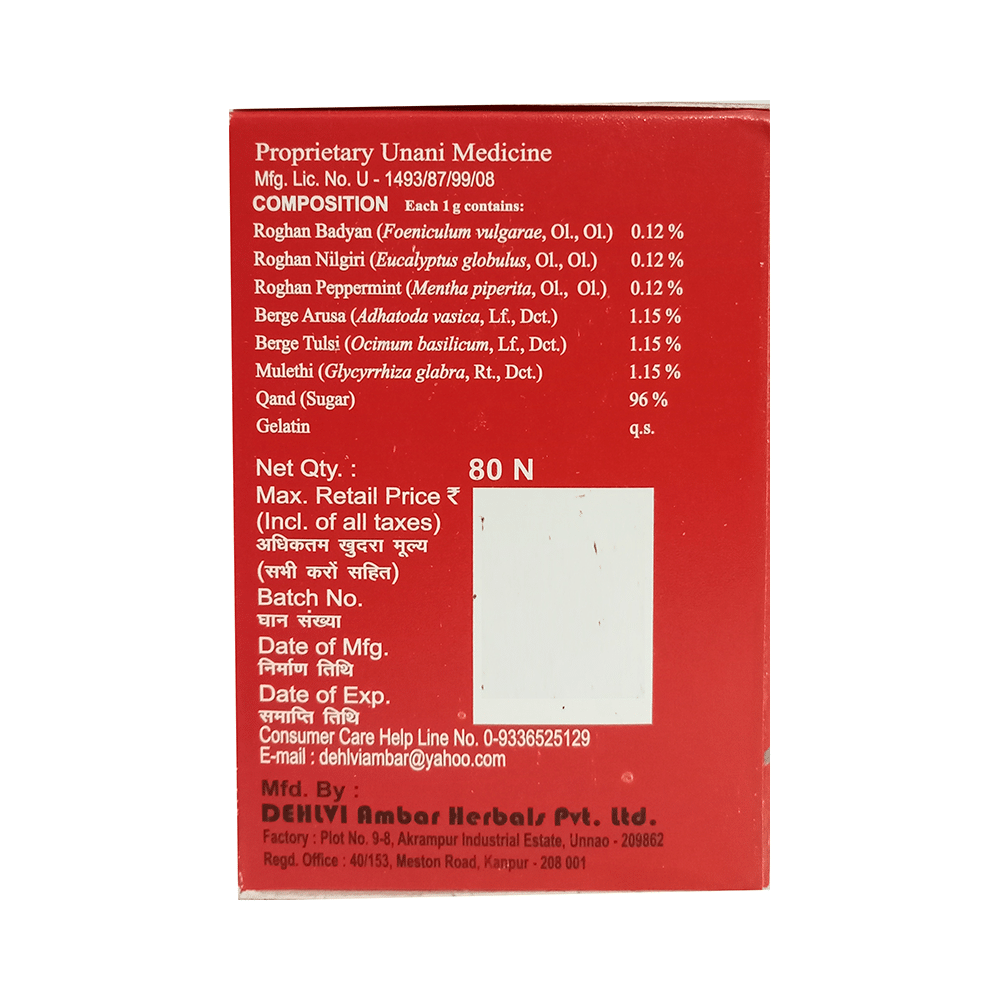 Dehlvi Kufno Tablet (80 Each) Tablet - Image 2