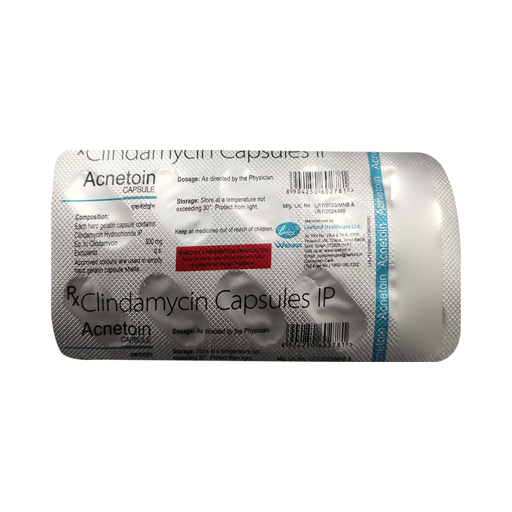 Acnetoin 300mg Capsule - Image 3