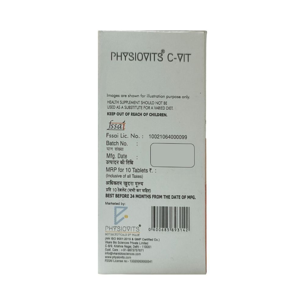 Physiovits Chewable Tablet C-Vit - Image 2