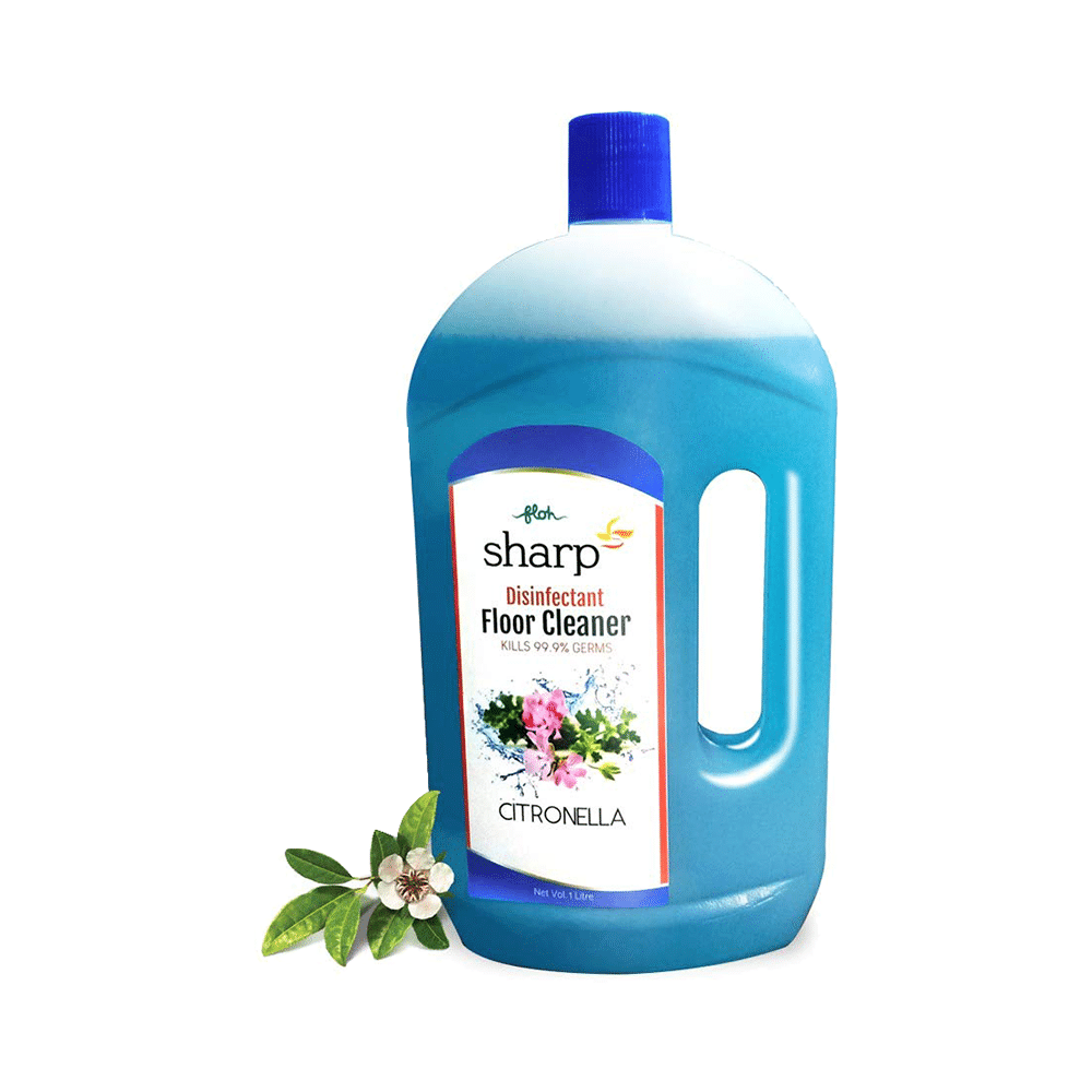 FLOH Sharp Disinfectant Floor Cleaner (1Litre Each) Citronella - Image 1