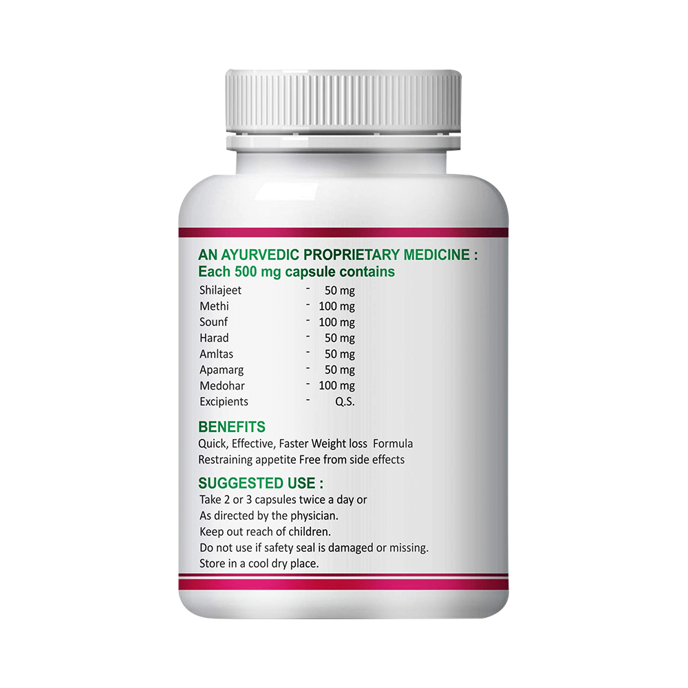 Fasczo Slim Sanjevani 500mg Capsule - Image 2