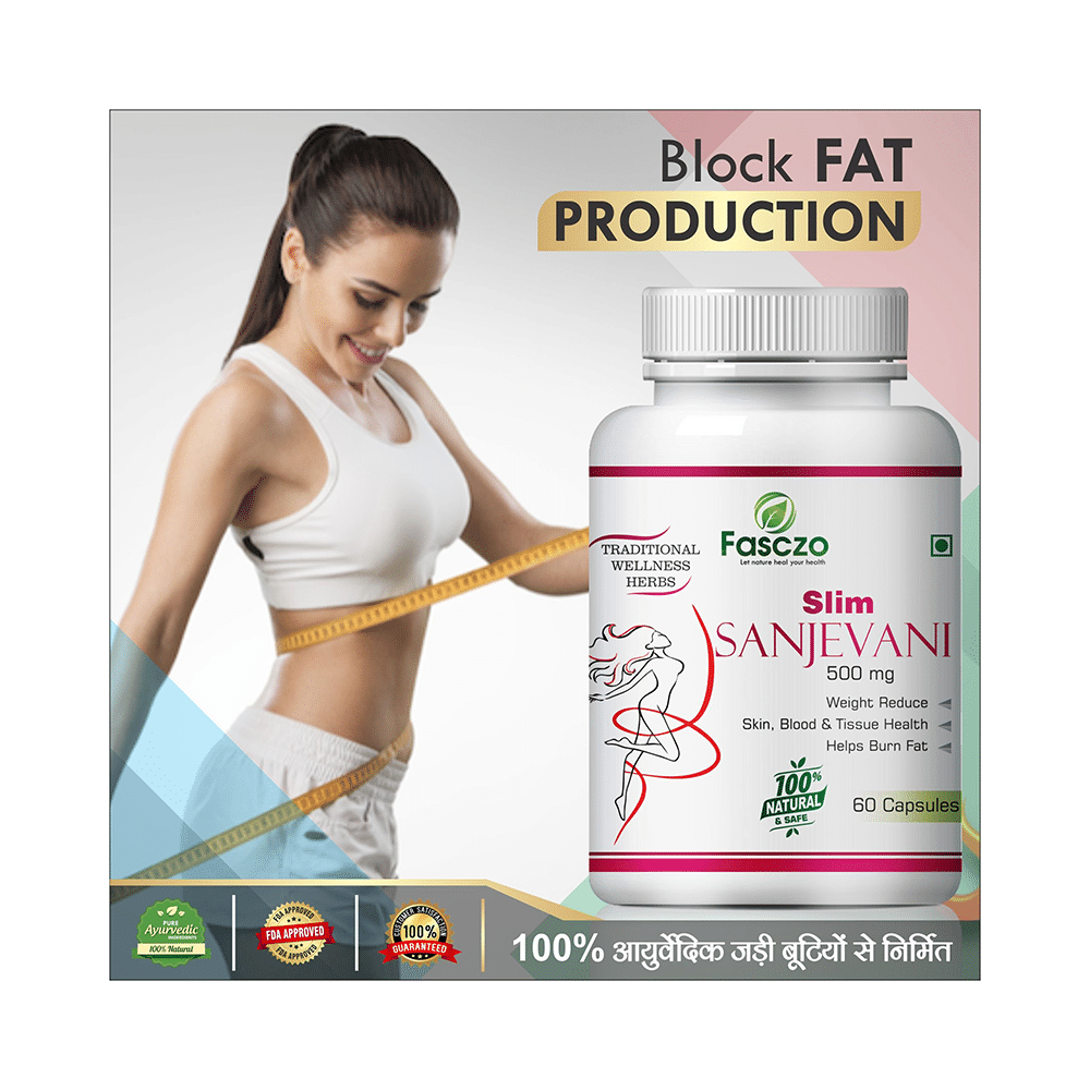 Fasczo Slim Sanjevani 500mg Capsule - Image 5