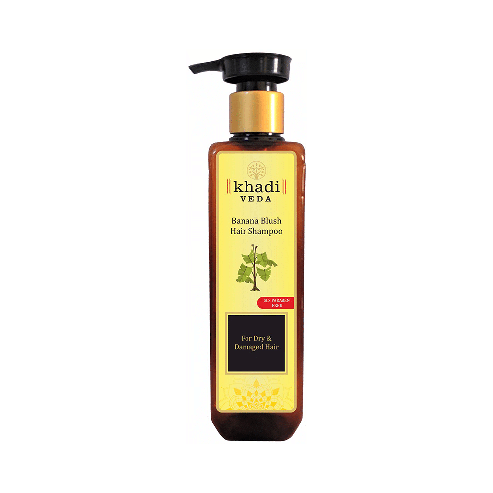 Khadi Veda Banana Blush Hair Shampoo - Image 1