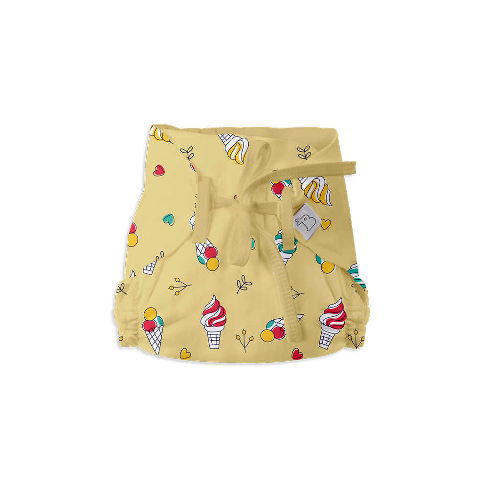 Superbottoms Organic Cotton Padded Dry Feel Langot/Nappy Size 2 Sweet Tooth - Image 9