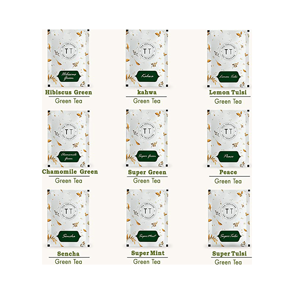 Tea Treasure Green Tea Bags (2gm Each) - Image 2