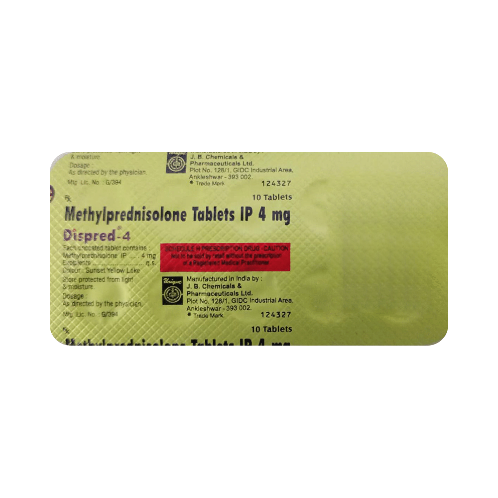 Dispred 4mg Tablet - Image 1