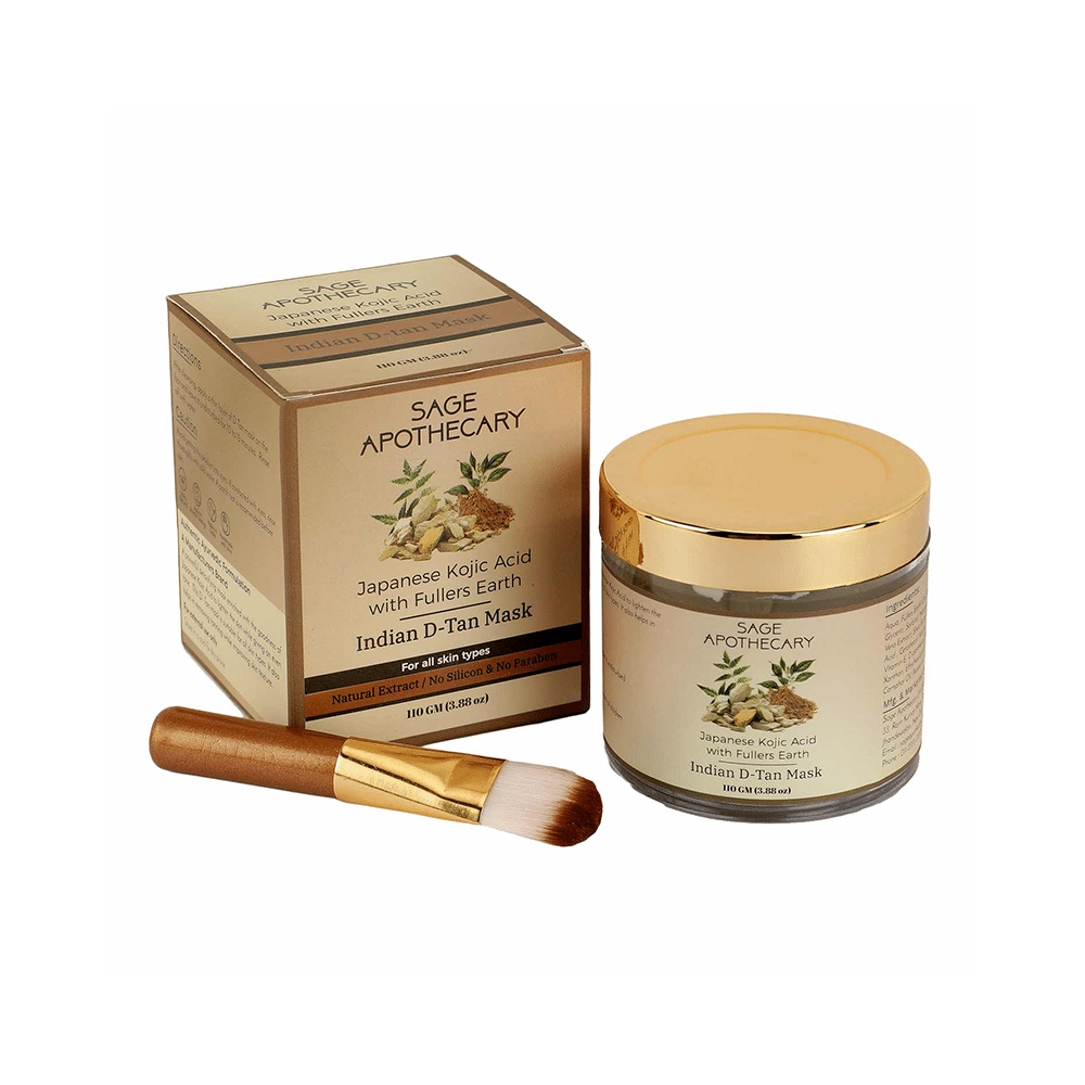 Sage Apothecary Indian D-Tan Mask
