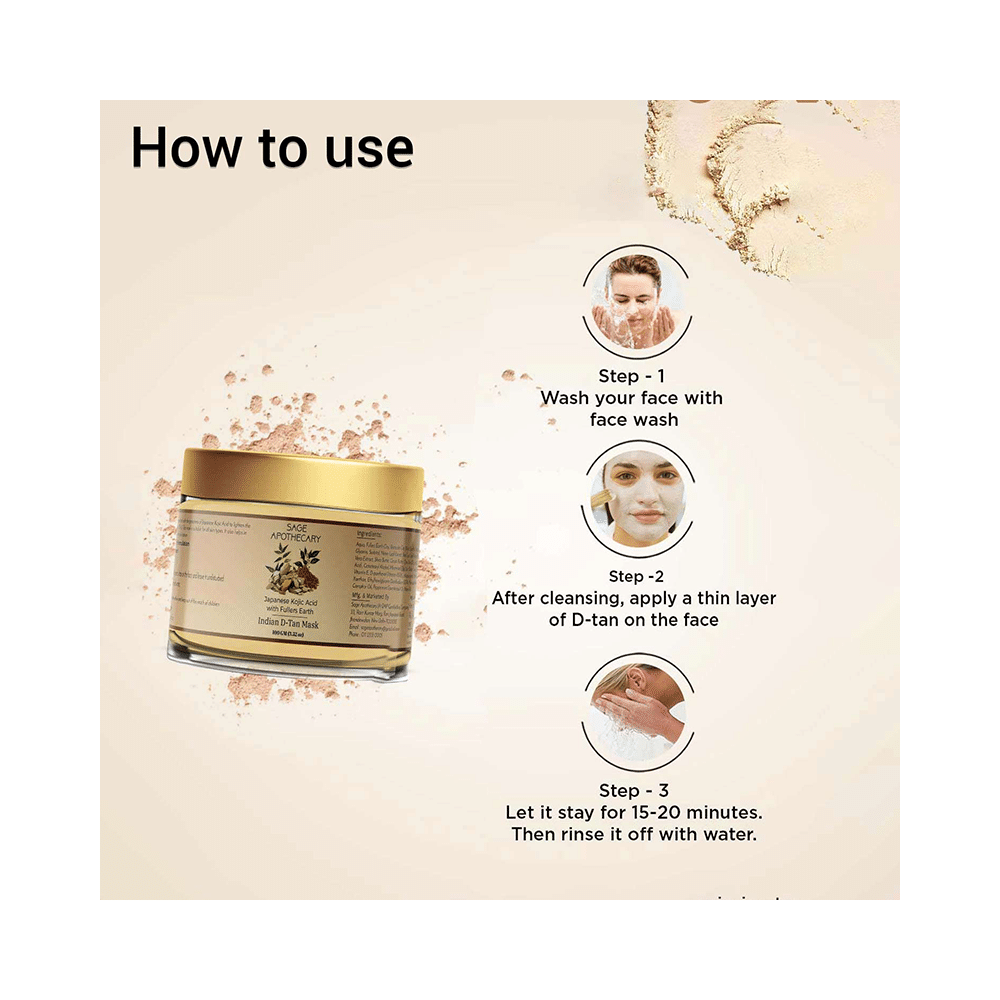 Sage Apothecary Indian D-Tan Mask - Image 3