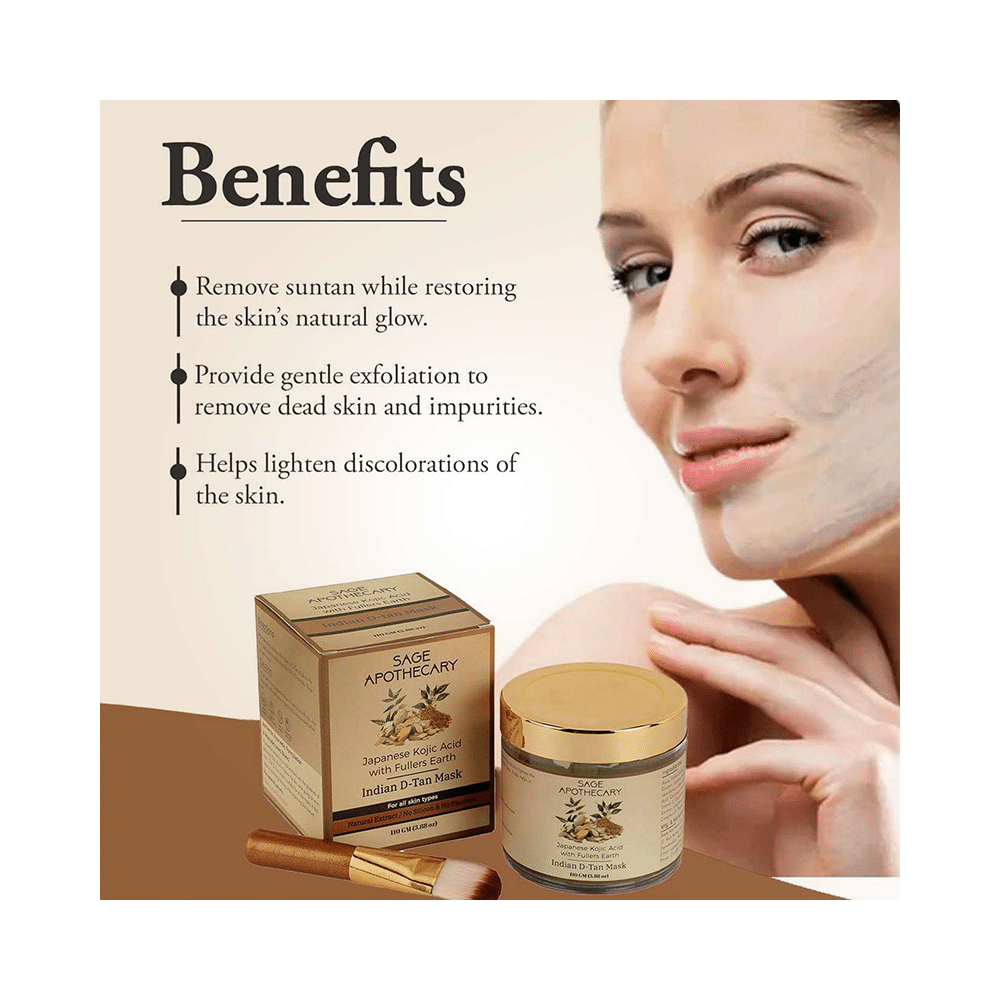 Sage Apothecary Indian D-Tan Mask - Image 2