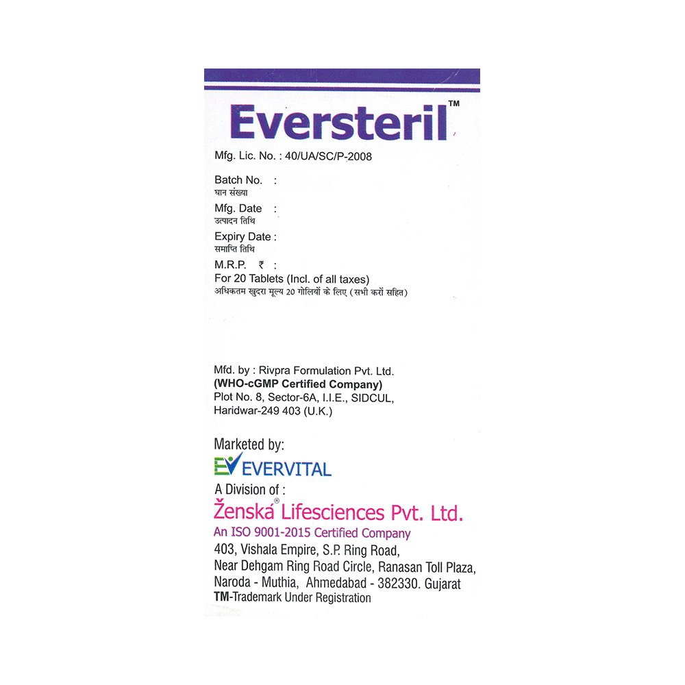 Eversteril Tablet - Image 3