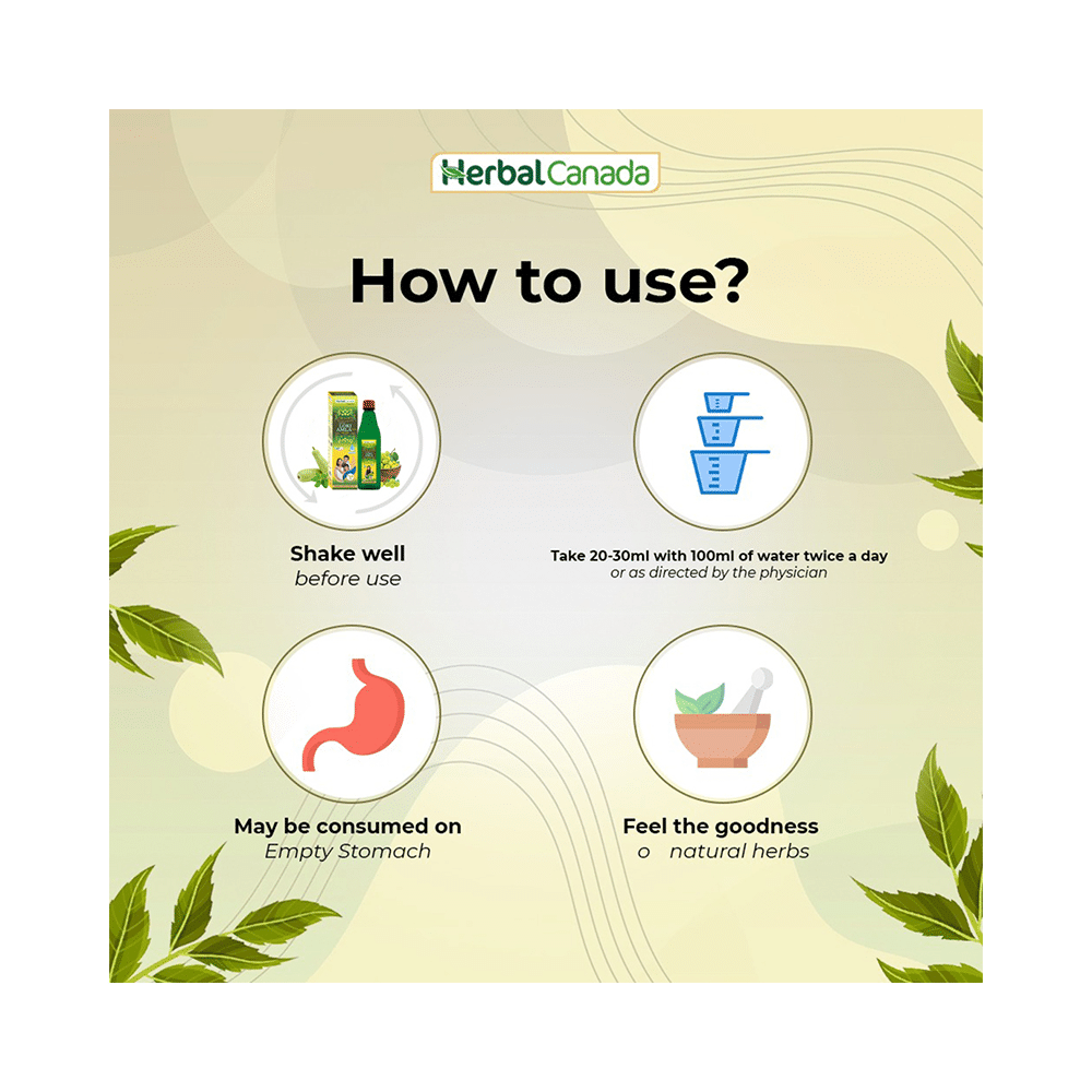 Herbal Canada Herbal Premium Lauki Amla Swaras with Tulsi Sugar Free - Image 6