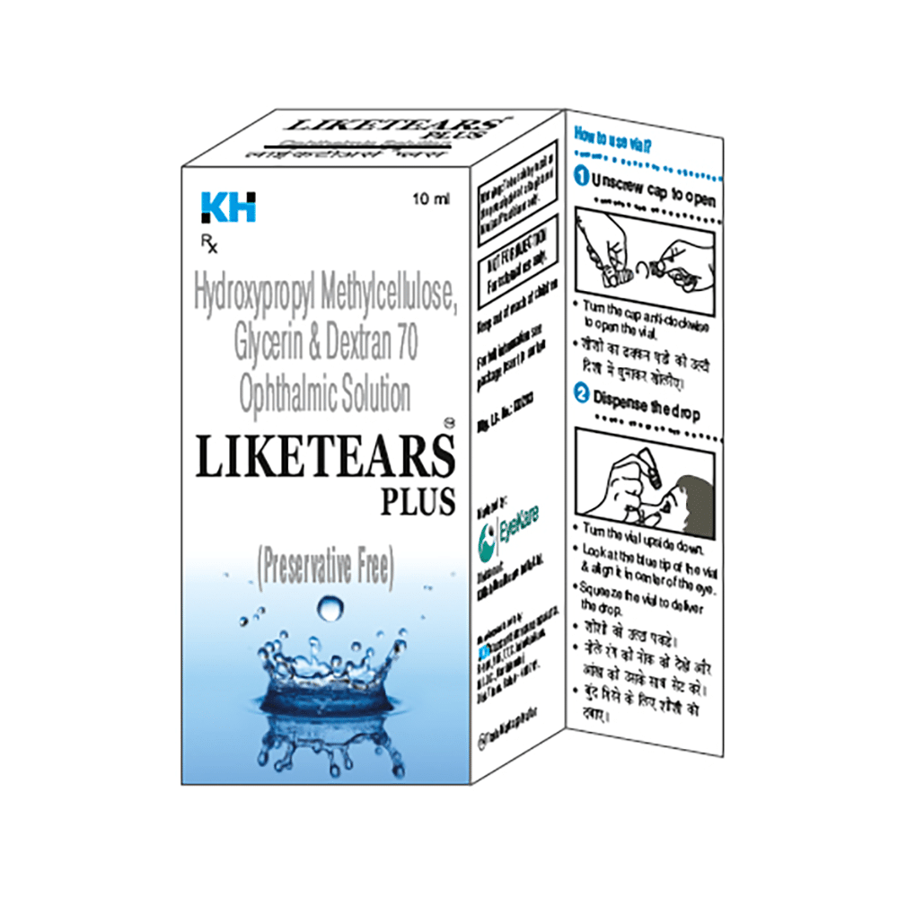 Liketears Plus Eye Drop - Image 1