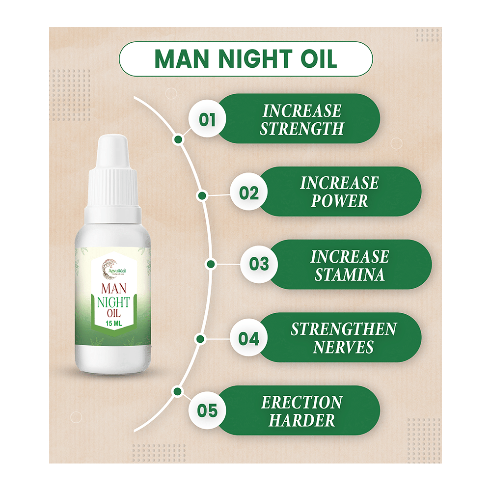 Aayuheal Man Night Oil - Image 3