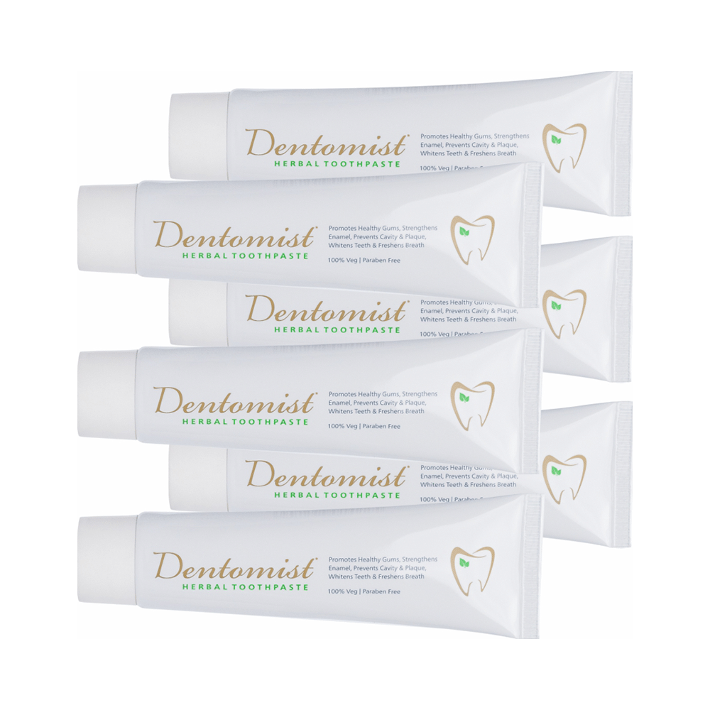 Dentomist Herbal Toothpaste (50gm Each) - Image 1