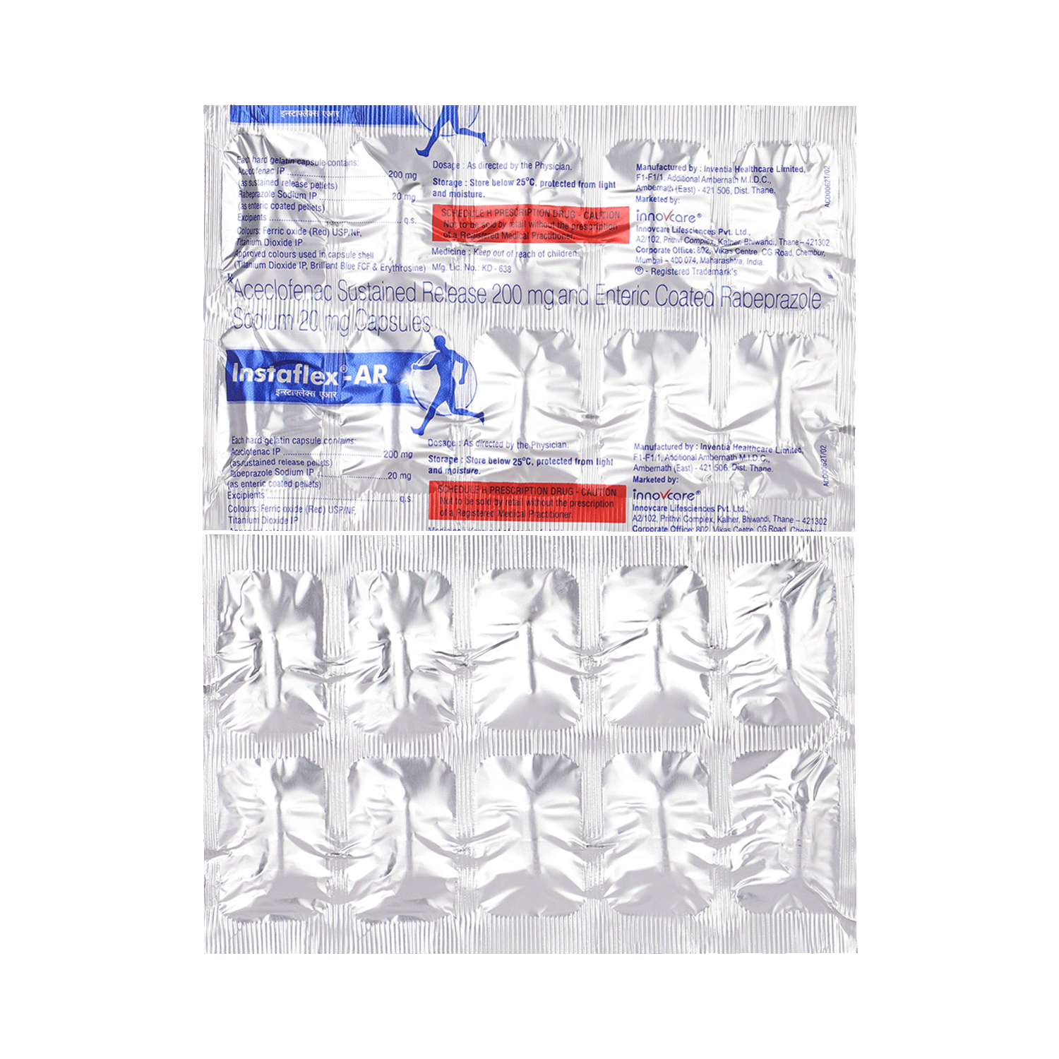 Instaflex AR 200mg/20mg Capsule SR