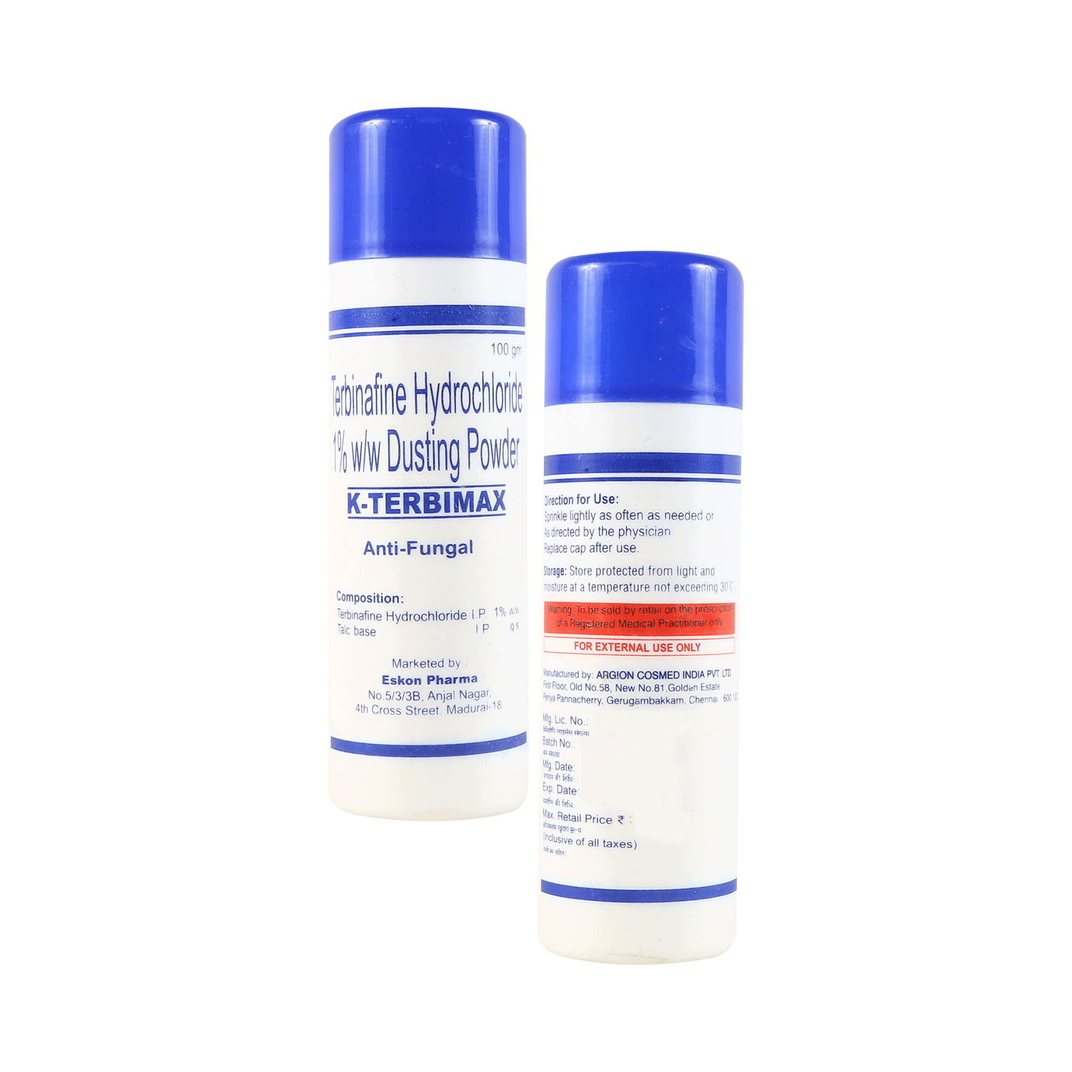 K Terbimax 1% Dusting Powder