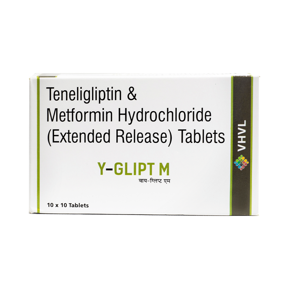 Y Glipt M 500mg/20mg Tablet ER - Image 1