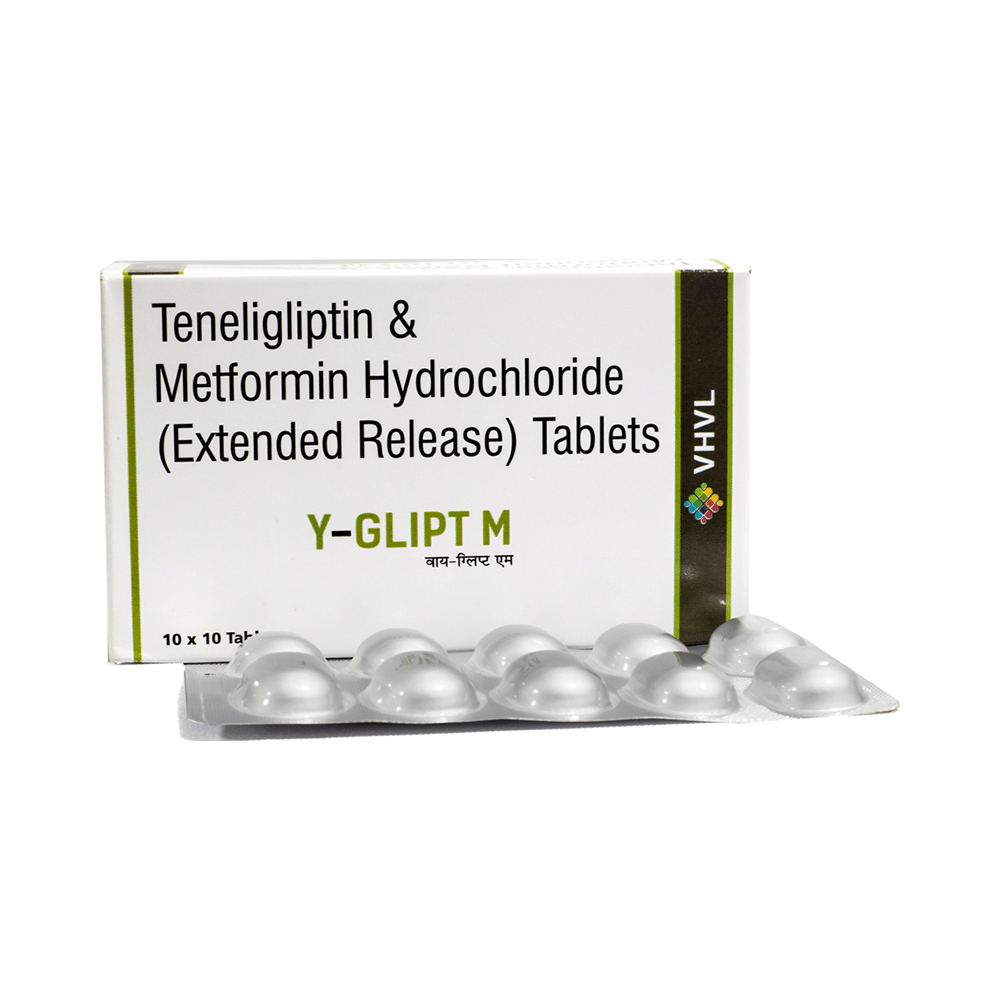 Y Glipt M 500mg/20mg Tablet ER - Image 2