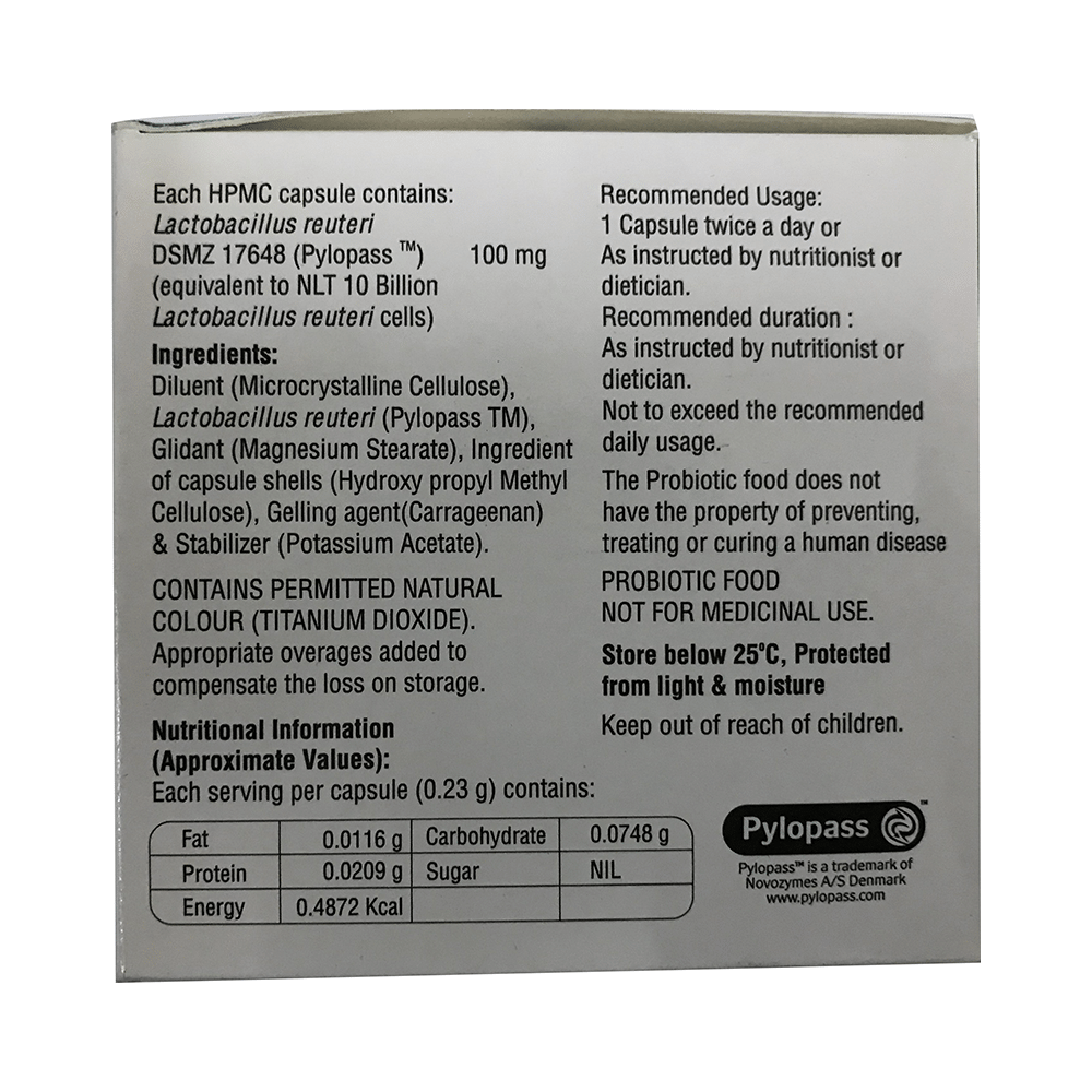 Pyloflush Probiotic Capsule for Gut Health - Image 2