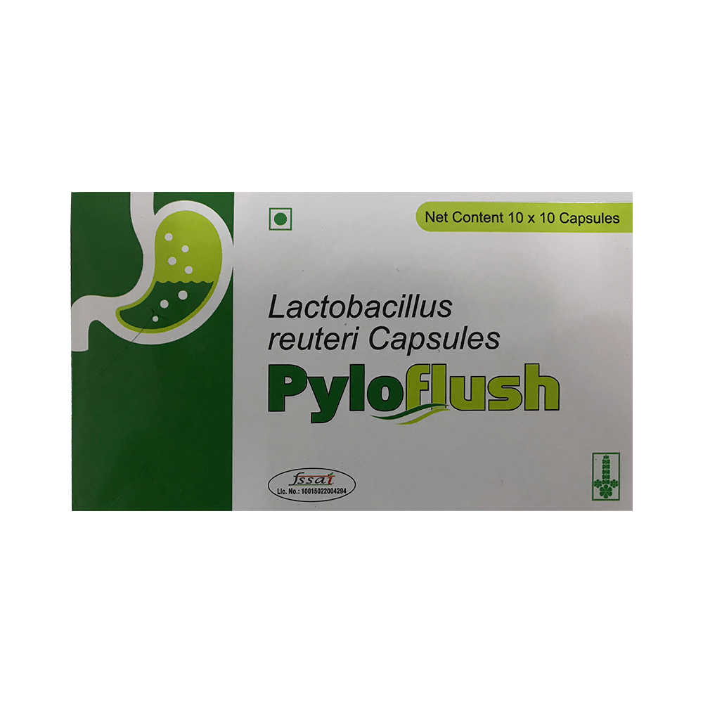 Pyloflush Probiotic Capsule for Gut Health