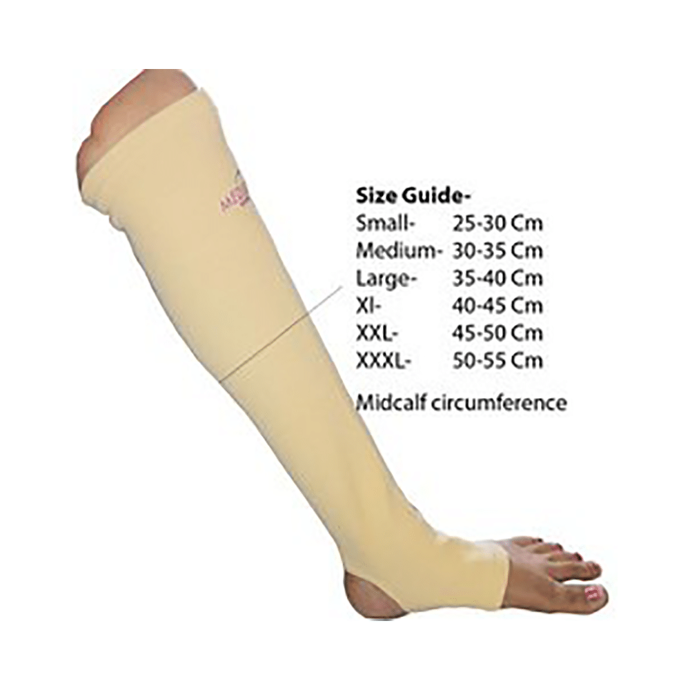 Health Point A 8002 Under Knee Stocking 20-30mmHG Large - Image 2