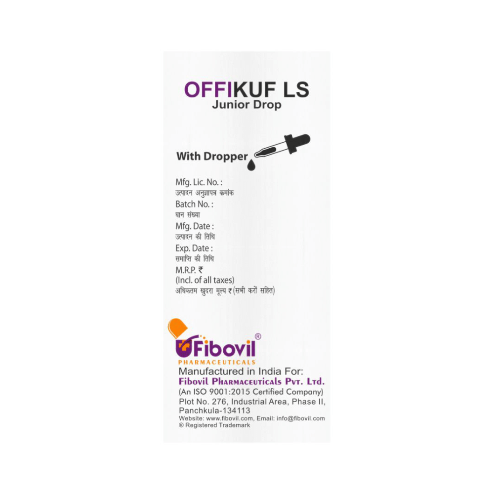 Offikuf LS Junior Oral Drops Strawberry - Image 3