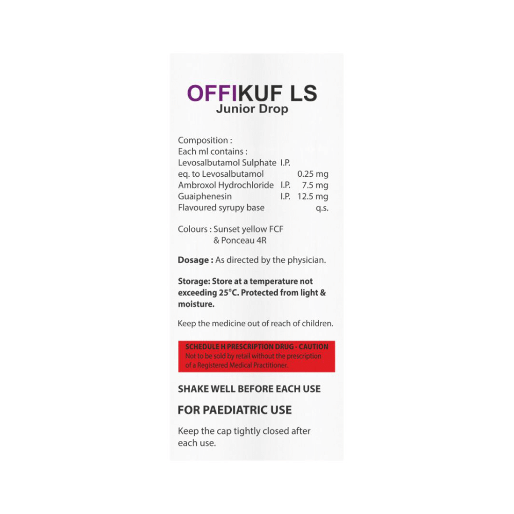Offikuf LS Junior Oral Drops Strawberry - Image 2