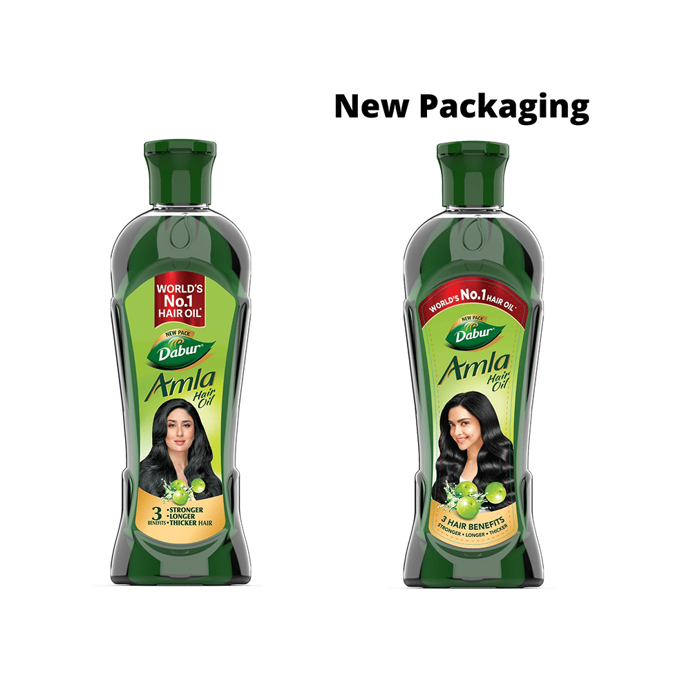 Dabur Amla Hair Oil | For Stronger, Longer & Thicker Hair - Image 2