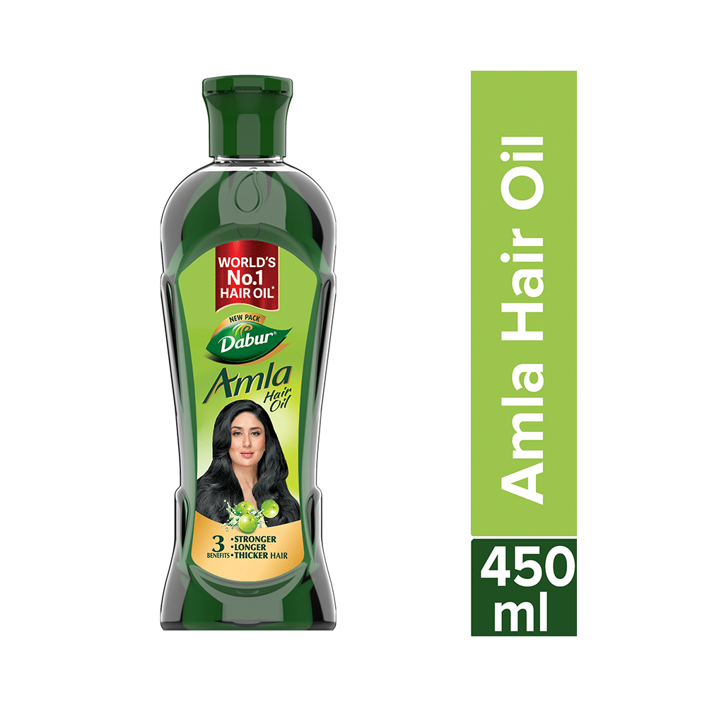 Dabur Amla Hair Oil | For Stronger, Longer & Thicker Hair - Image 3