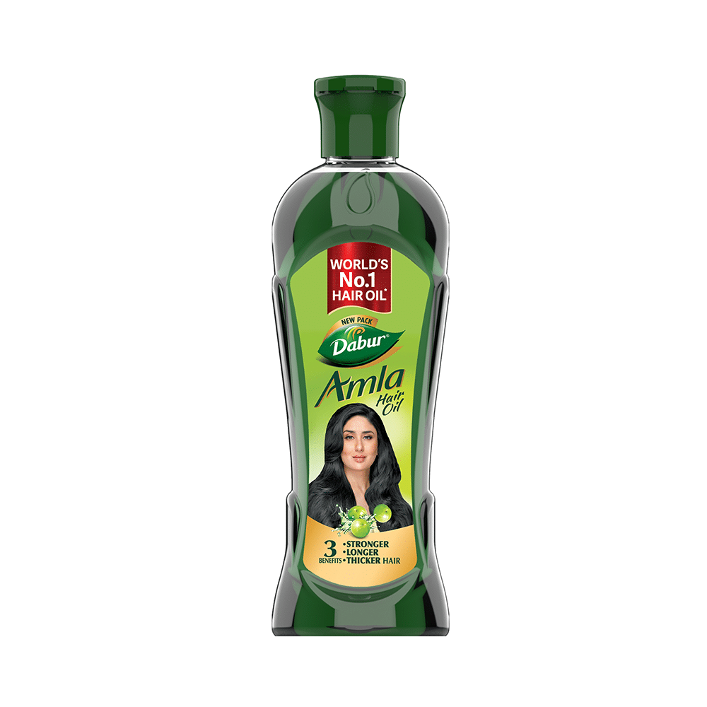 Dabur Amla Hair Oil | For Stronger, Longer & Thicker Hair - Image 1