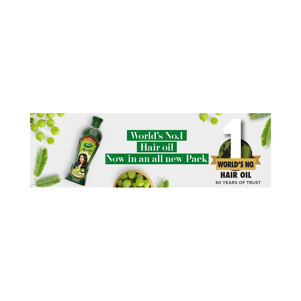 Dabur Amla Hair Oil | For Stronger, Longer & Thicker Hair - Image 5