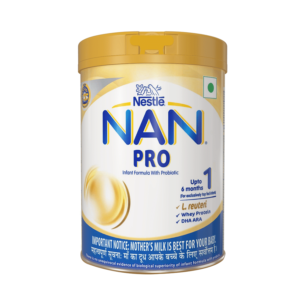 Nestle Nan Pro 1 Infant Formula for Babies (Up to 6 Months) | With Probiotics, L-Reuteri, Whey Protein, DHA & ARA | - Image 1