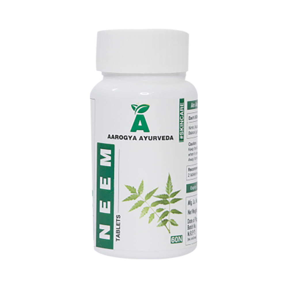 Aarogya Ayurveda Neem Tablet - Image 1