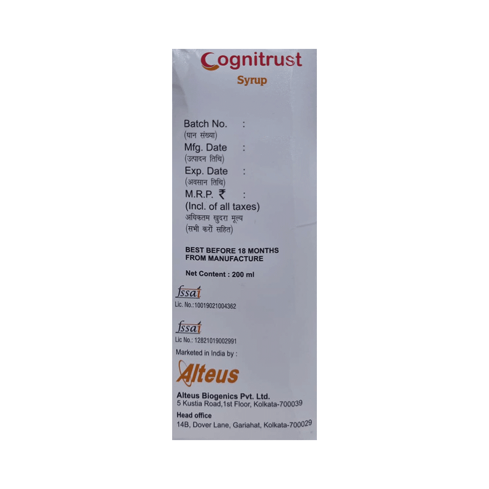Cognitrust Syrup Mango - Image 3