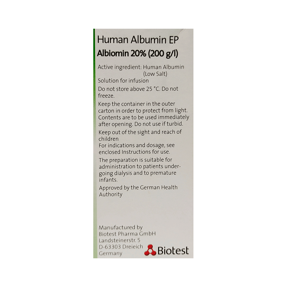 Albiomin 20% Infusion - Image 2