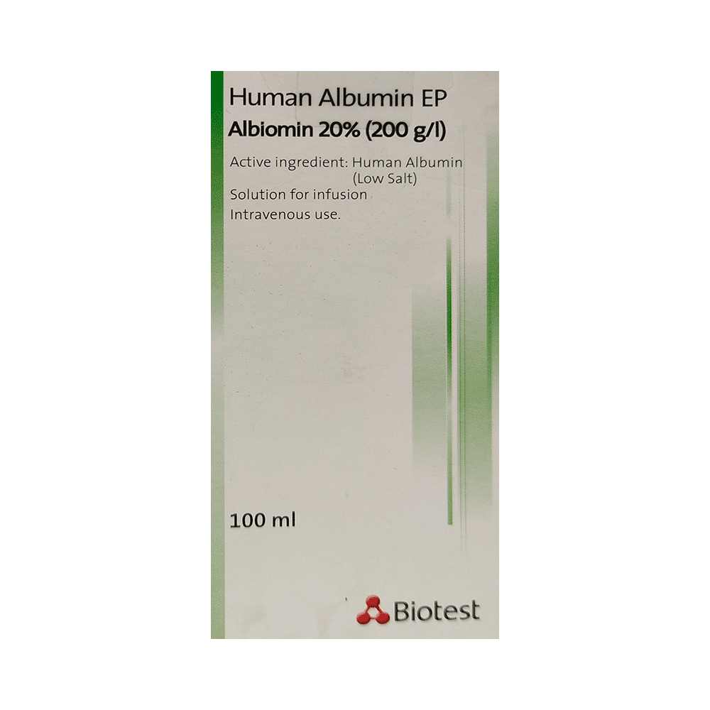 Albiomin 20% Infusion