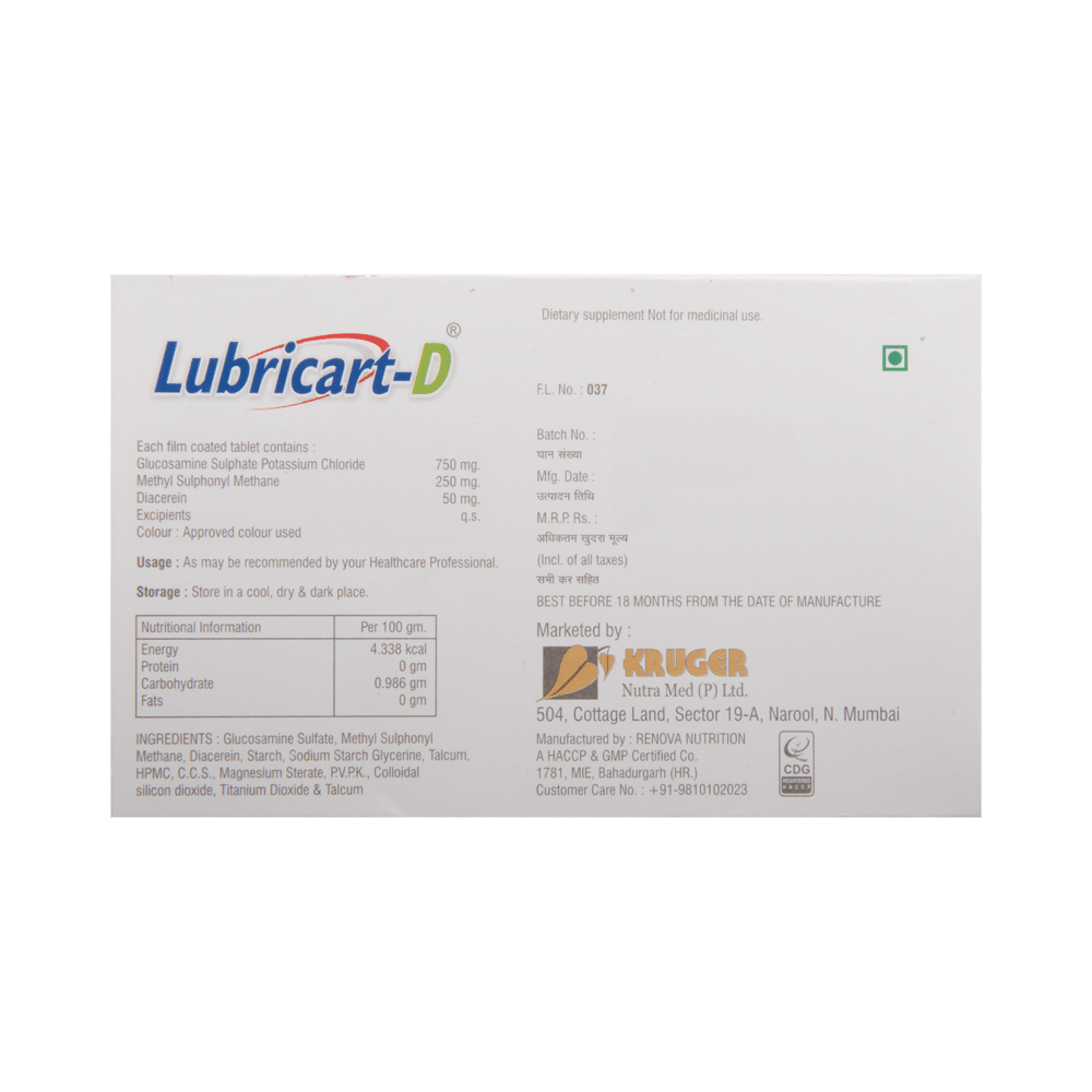Lubricart-D Tablet - Image 3