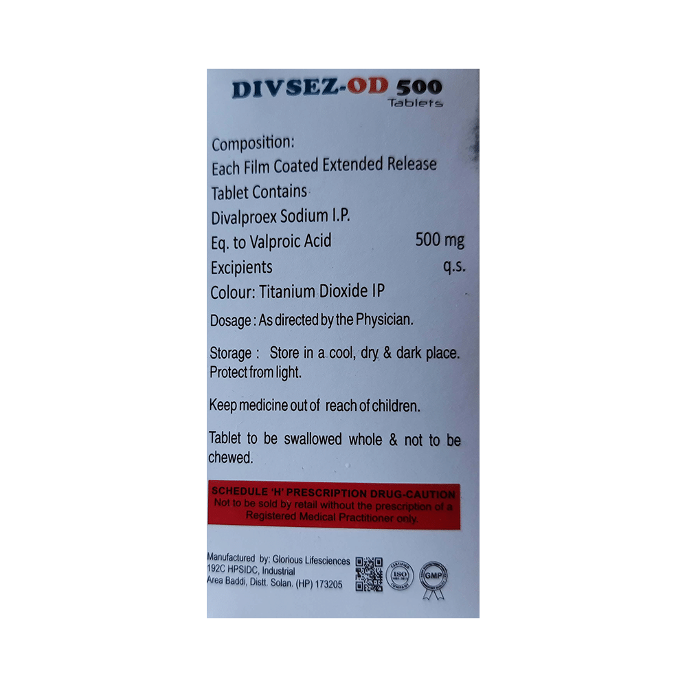 Divsez-OD 500 Tablet ER - Image 2
