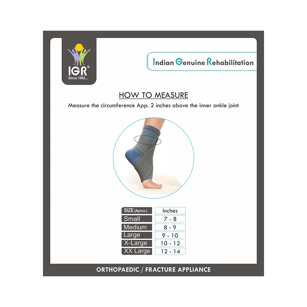 IGR Easy Ankle Gripper Blue Small - Image 5