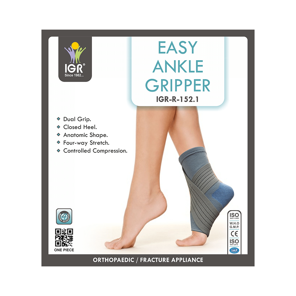 IGR Easy Ankle Gripper Blue Small - Image 2