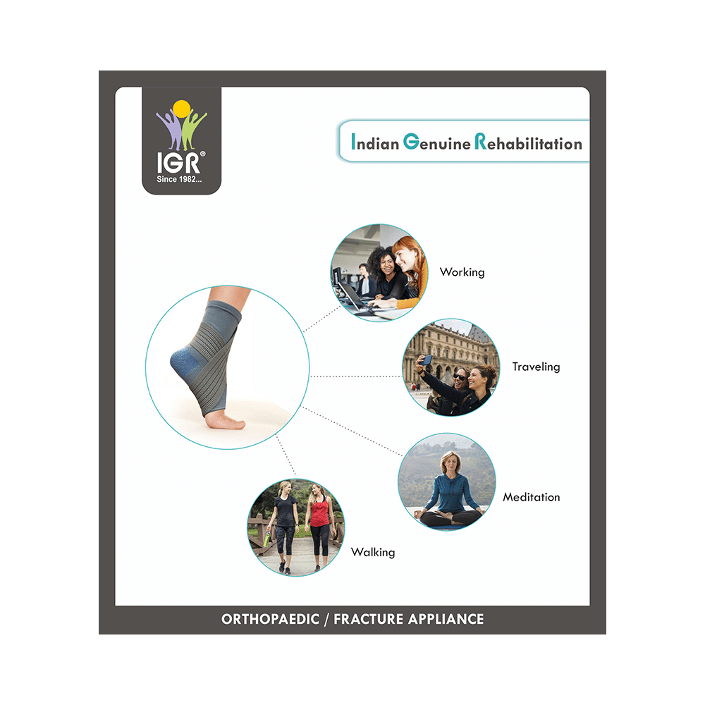 IGR Easy Ankle Gripper Blue Small - Image 4